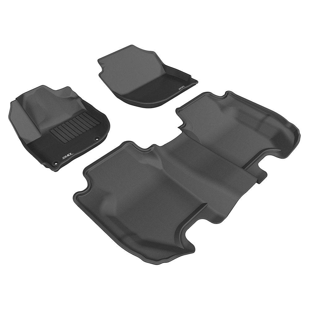 3D 卡固立體汽車踏墊 適用於 Honda Fit 2015~2021(掀背車限定)【叭叭買手】