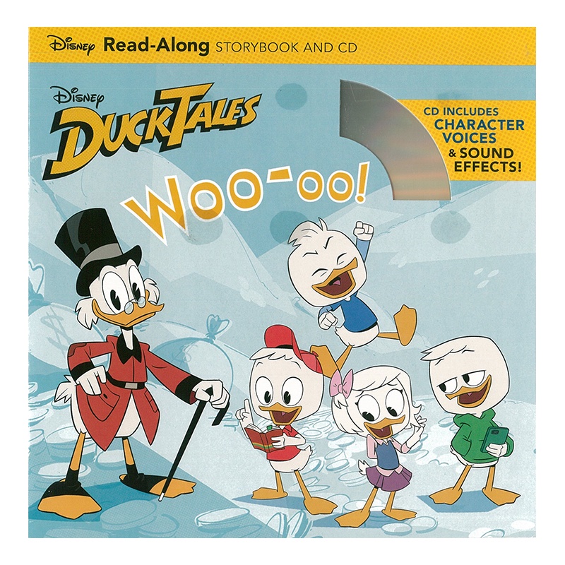 DuckTales WOO-OO!: Read-Along Storybook and CD 唐老鴨故事 迪士尼有聲讀本