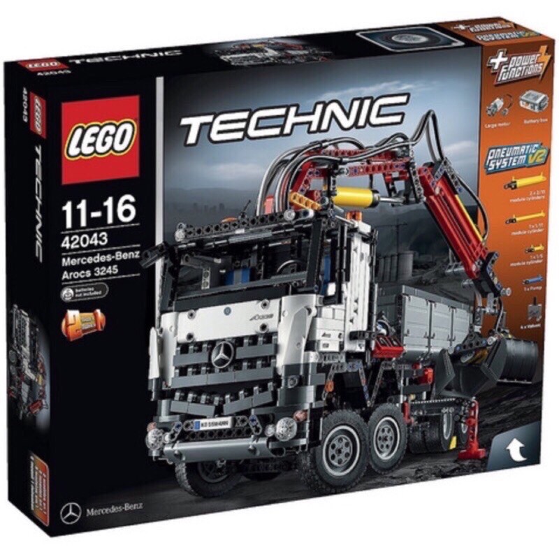 樂高LEGO 42043 TECHNIC 賓士 貨車