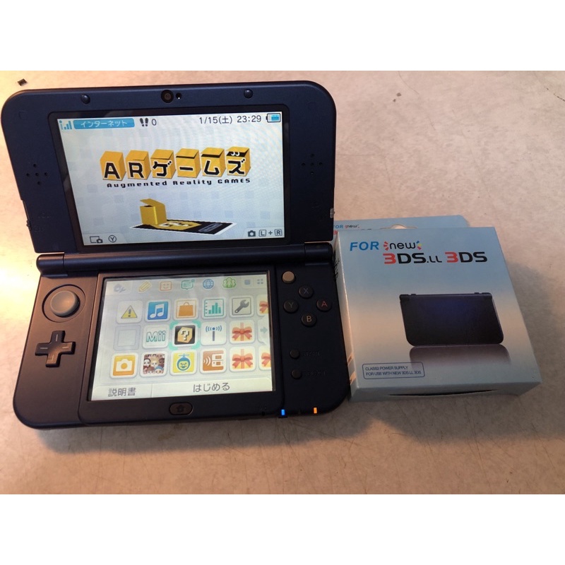 new 3DS LL主機日規B9S 11.15官方系統保固1年| 蝦皮購物