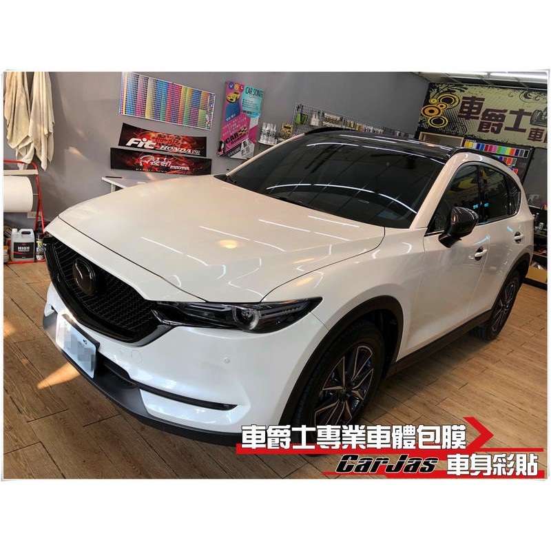 車爵士專業車體包膜 汽車包膜汽車彩繪亮黑車頂仿全景式天窗類全景天窗車頂高亮黑桃園包膜mazda Cx 5