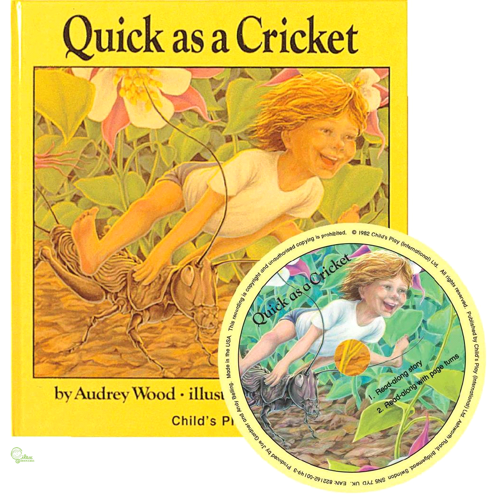 Quick as a Cricket(1平裝+1CD) 廖彩杏老師推薦有聲書第28週