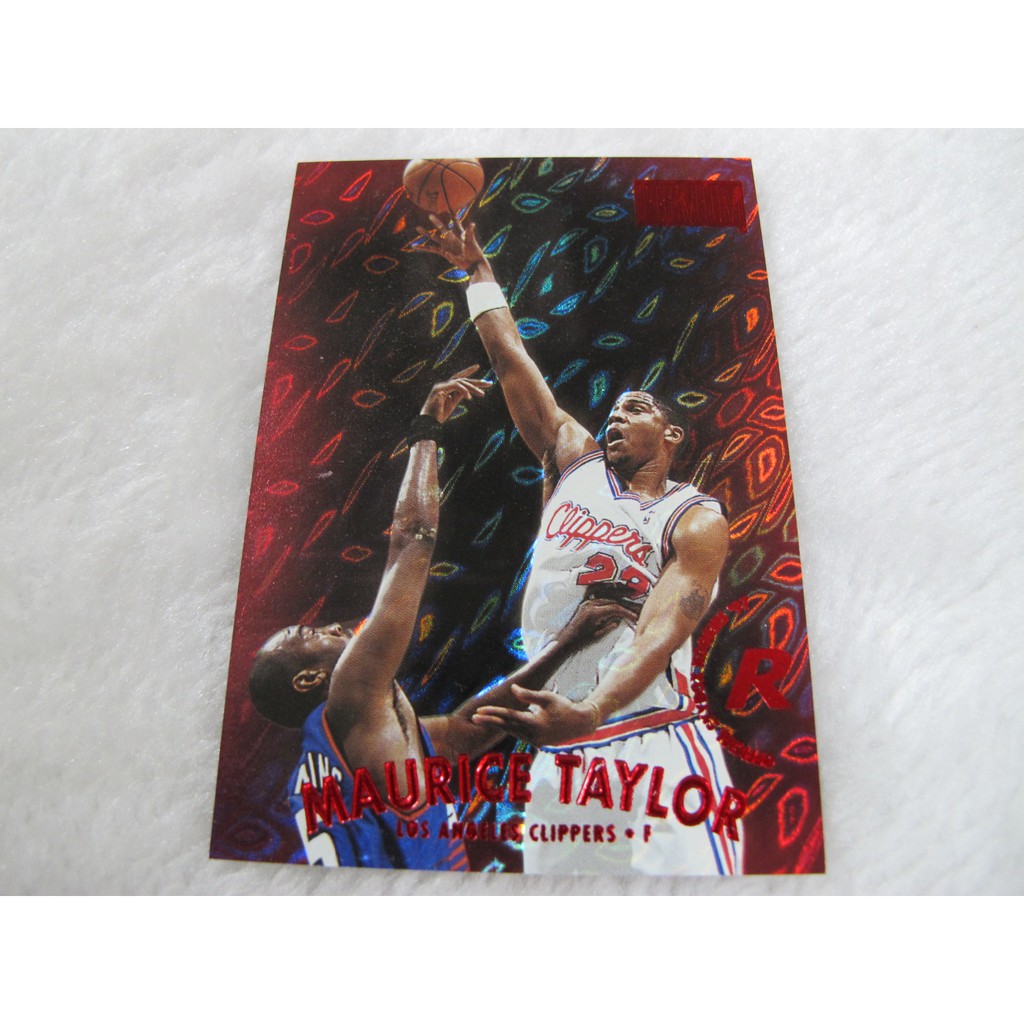 ~Maurice Taylor~NBA球星/莫里斯·泰勒 1998年Skybox Rubies.稀少變形蟲.新人特殊卡