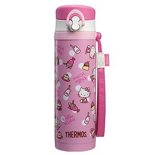 THERMOS 膳魔師 HELLO KITTY 不鏽鋼保溫杯/保溫瓶 粉紅色 JNG-500-PK 全新公司貨