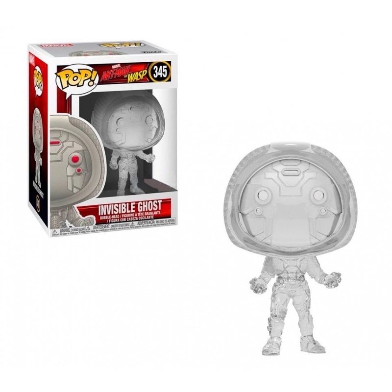 （卡司旗艦） Funko POP 345 漫威 Marvel 蟻人與黃蜂女 幽靈 半透明 GHOST 代理版