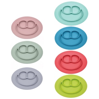 美國 EZPZ HAPPY MAT MINI 迷你餐盤(7色可選)/餐具/安全/無毒/矽膠【麗兒採家】