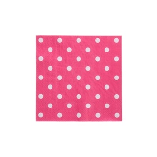 【ARTBOX OFFICIAL】派对餐巾 粉色波點（20張）