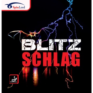 黏性長顆粒膠皮 德國SpinLord桌球膠皮【Blitzschlag 雷電】乒乓球ITTF認證