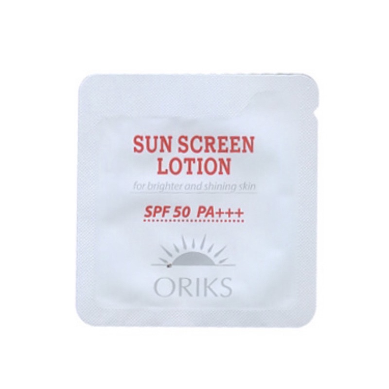 ORIKS水凝輕透防曬精華SPF50 PA+++ 1ml