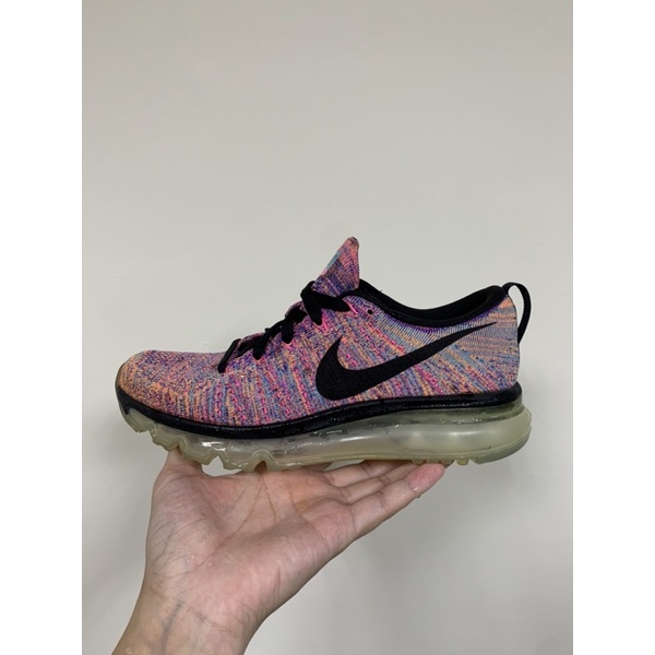  2折 WMNS NIKE FLYKNIT MAX  編織 彩虹 慢跑鞋 620659-404