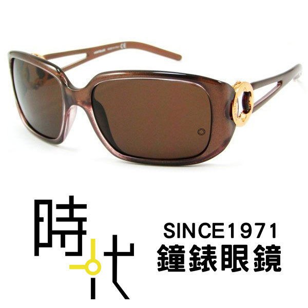 【MONTBLANC萬寶龍】太陽眼鏡 MB172S-197 大方框墨鏡 茶色鏡片 棕色框/金 57mm 台南 時代眼鏡