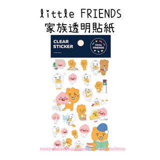 ESJ台灣 韓國 kakao 索引標籤貼紙 立體貼紙 透明貼紙 ryan apeach muzi