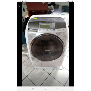 特價、2012年，日本原裝～二手中古日立12公斤變頻滾筒洗脫烘洗衣機，2012年，型號SF-BD3500T，保固3個月