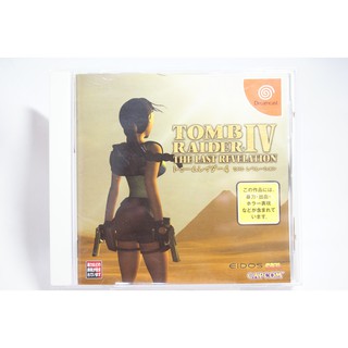 [耀西]二手 純日版 SEGA Dreamcast DC 古墓奇兵4 末世啟示錄 TOMB RAIDER IV 含稅附發