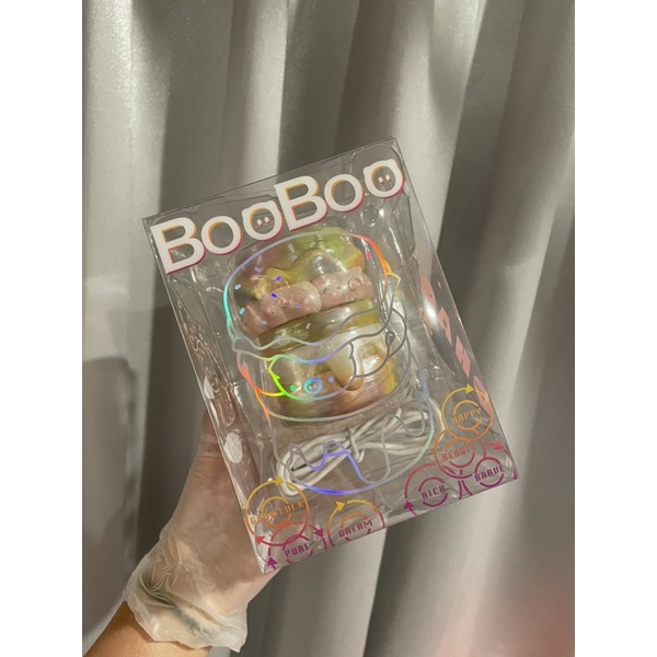 漢堡旋轉台 公仔盲盒展示 booboo BooBoo 彩色漢堡
