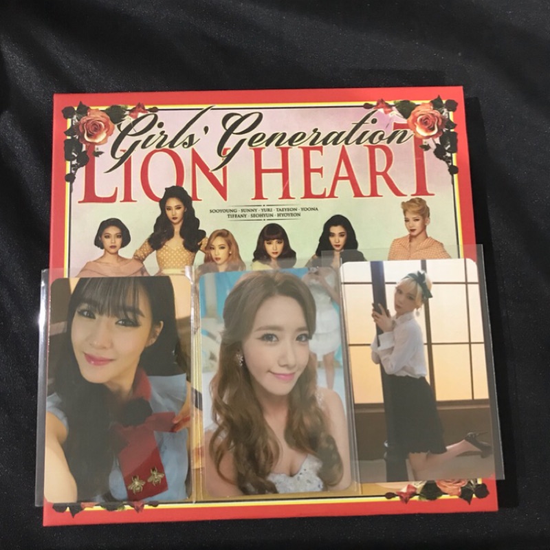 全新少女時代正規五韓壓snsd Lion Heart 潤娥太妍帕尼 蝦皮購物