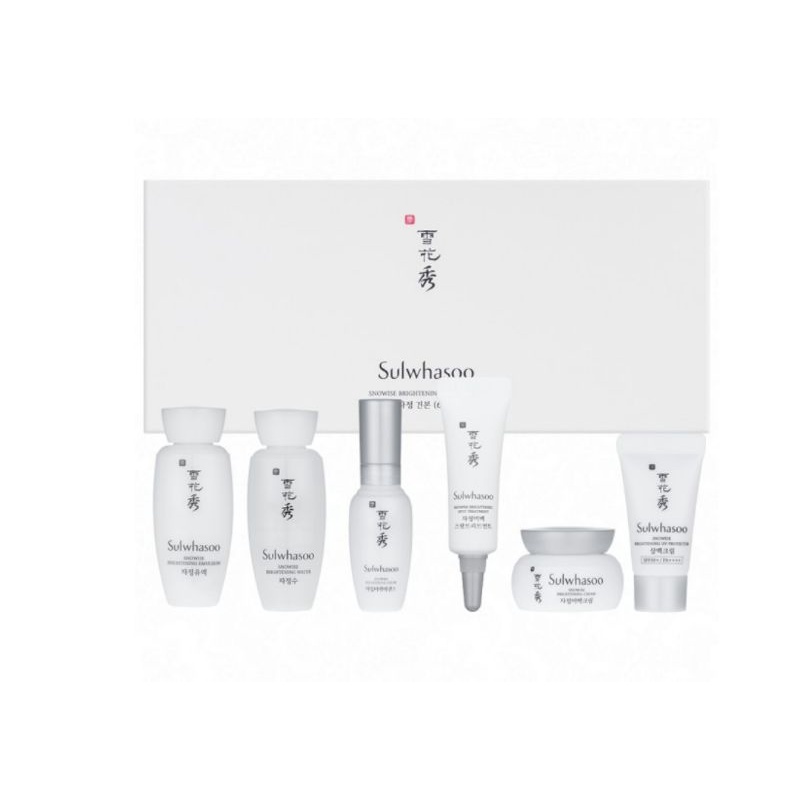 Sulwhasoo 雪花秀滋晶雪瀅美白6件組 旅行組合 蝦皮購物
