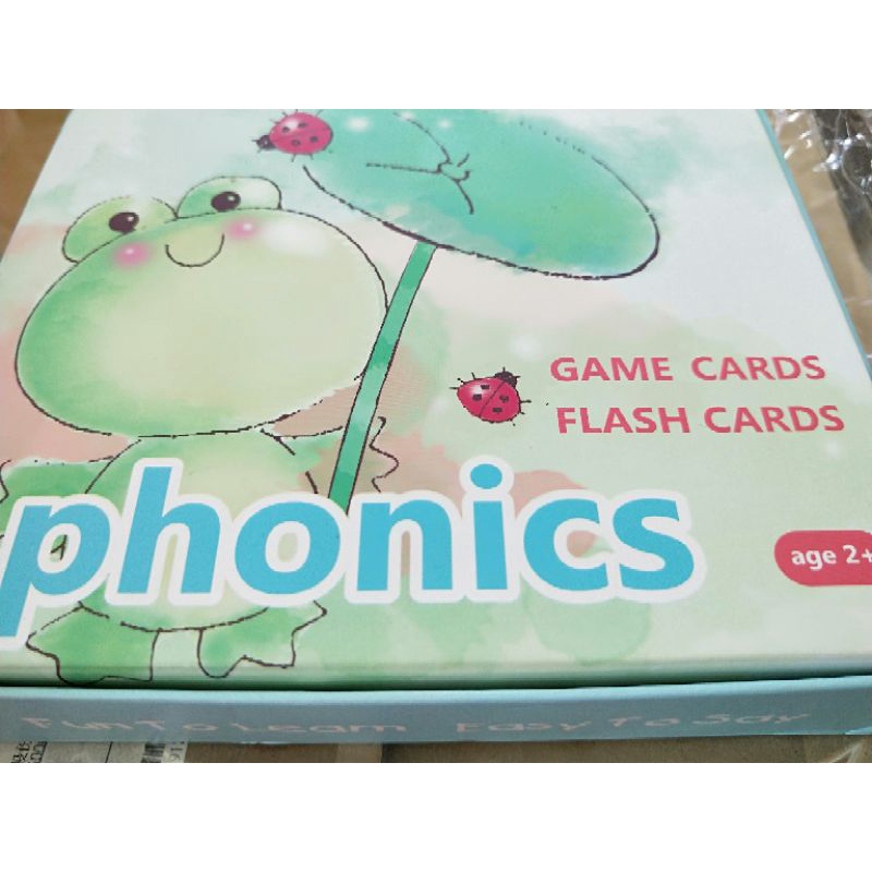 自然發音遊戲字卡 Phonics Cards

