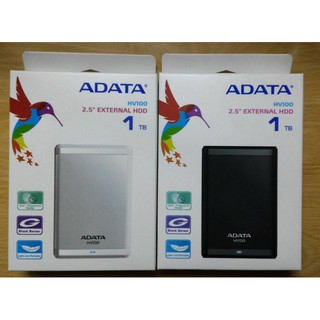 淡水硬漢 ADATA 威剛 HV100 1TB 白 USB3.0 2.5吋 行動硬碟 外接式硬碟 另有黑色 行動碟