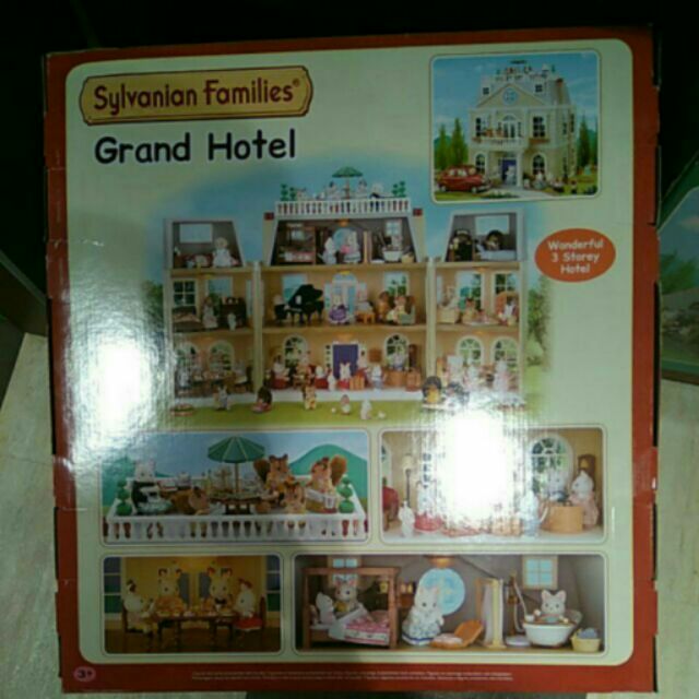 sylvanian families grand hotel gift set