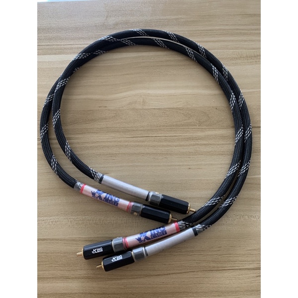 線王 king cable rca線材一對 梅花線 音響線 音訊線