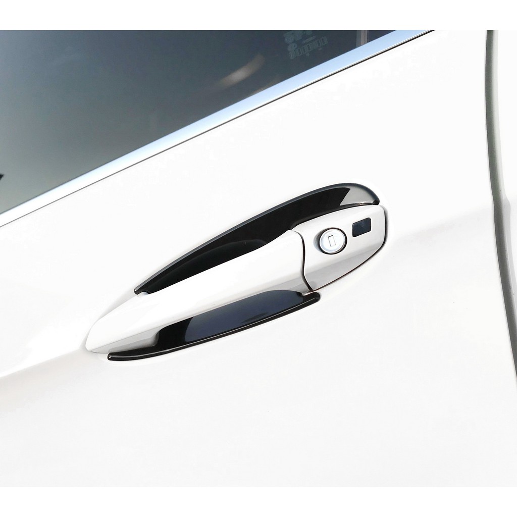 圓夢工廠 Benz 賓士 GL X166 GL350 GL450 GL550 GL63 烤漆黑 車門防刮門碗內襯保護貼片