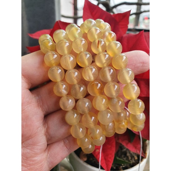 s119珊瑚玉黃金糖髮絲料卡8.5＋＜20顆＞隨機出