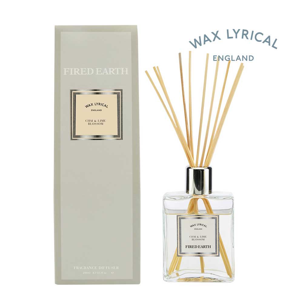 【WAX LYRICAL】Fired Earth200ml擴香組印度奶茶與青檸花 蝦皮購物