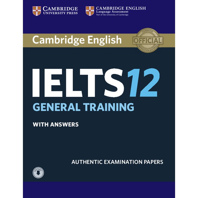 【華泰劍橋】雅思官方全真題本 Cambridge IELTS 12 General Training 華泰文化 hwataibooks