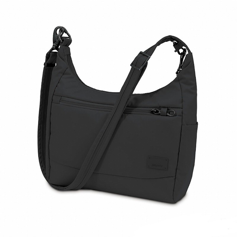 Pacsafe CITYSAFE CS100 休閒斜肩包(5L)(女)(黑色)[PF20210-BLK]