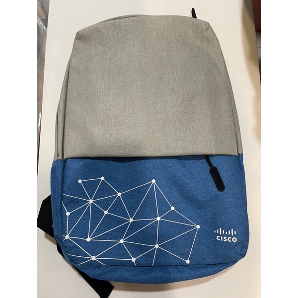 全新Cisco 思科 休閒雙肩潮流筆電包 電腦包 書包 後背包 (限量款)