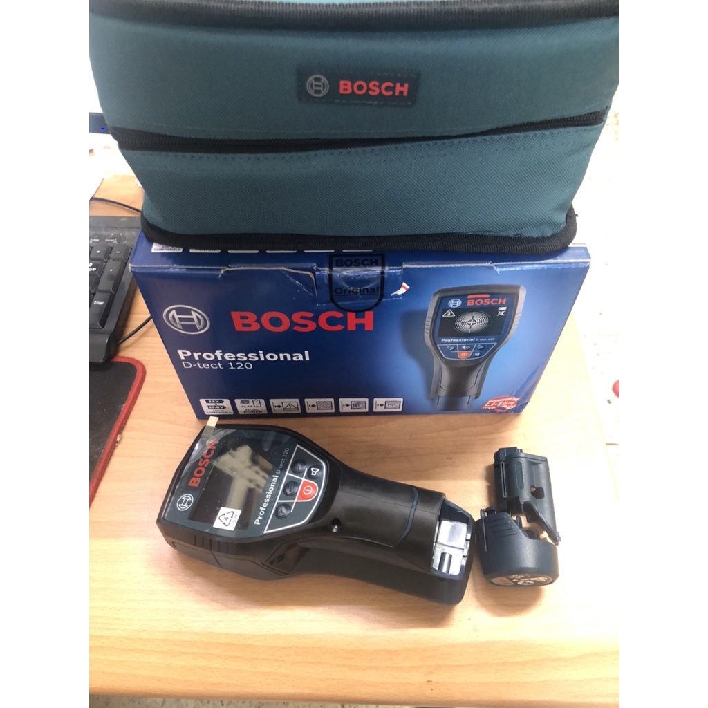 D-TECT120 博世 BOSCH D-TECT 120 牆體探測儀 可測 PVC水管 金屬探測儀 木頭 通電電纜