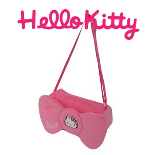 Hello Kitty 凱蒂貓 蝴蝶結系列 面紙盒掛袋 PKTD008W-04