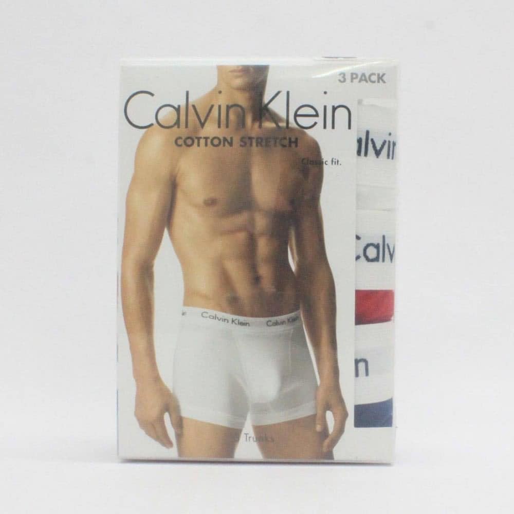 降價！現貨｜Calvin Klein 四角男內褲純棉中低腰3件盒組U2662g/情人節禮物/男友禮物