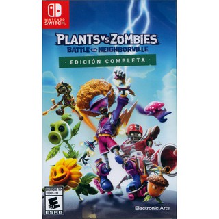 NS SWITCH 植物大戰殭屍：和睦小鎮保衛戰 完整版 中文版 Plants vs. Zombies (一起玩)