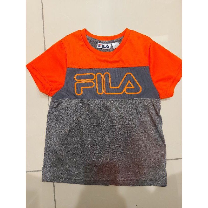 FILA 短袖上衣 T恤 運動上衣 5歲 5T
