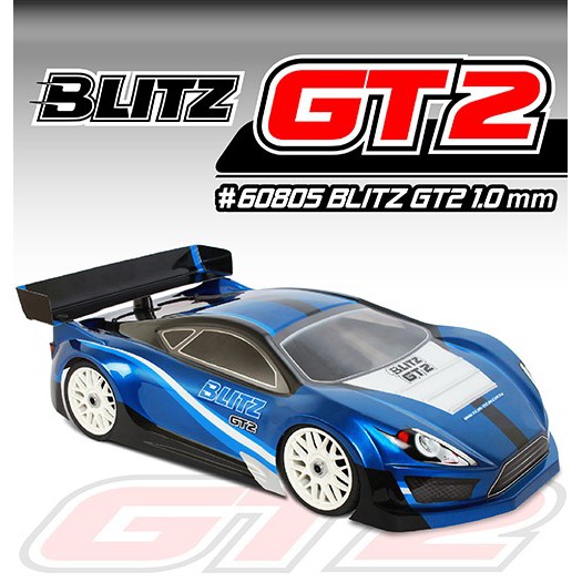 【TITAN】BLITZ 1/8 GT 透明車殼 GT2 60805