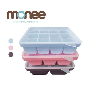 韓國 monee 100%白金矽膠 副食品分裝盒 30ml/60ml/90ml（三款可選）