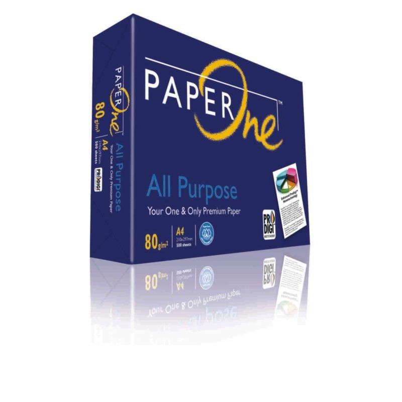 (含稅) PAPER ONE 藍包 進口 影印紙 80磅 80p A4 500張 / 1包
