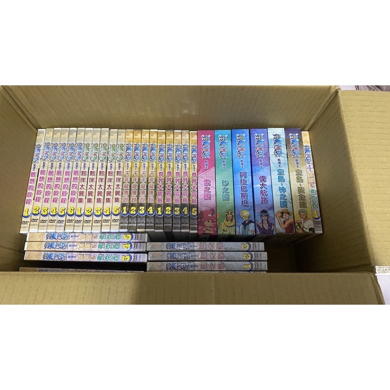 ONE PIECE 航海王 海賊王 動畫 DVD 1-335集