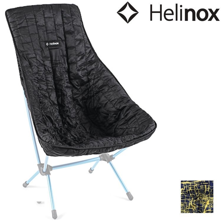 Helinox Seat Warmer for Chair Two 保暖椅墊 黑/藍黃 12478 (雙面使用)