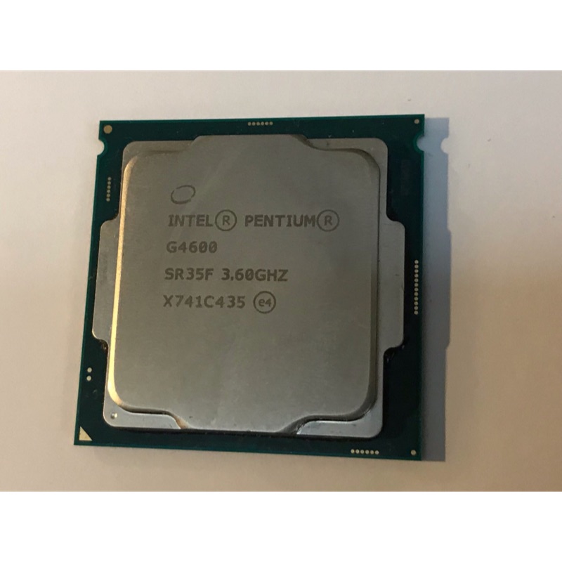 Intel Pentium G4600【2核/4緒】3.6GHZ/3M快取/HD630/51W