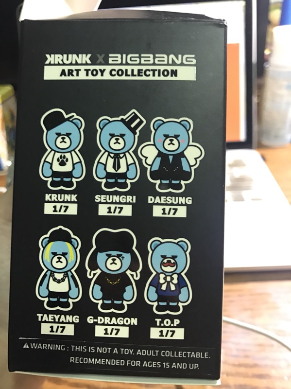 Bigbang X Krunk 熊太陽勝利大聲top Gd 蝦皮購物
