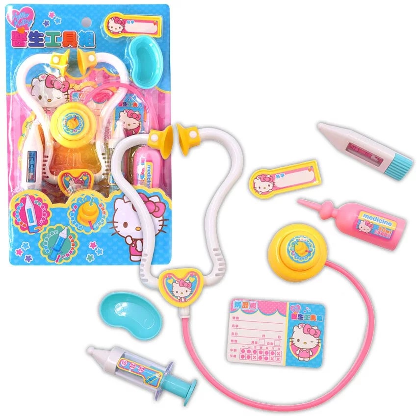 佳佳玩具 --- 正版授權 Hello Kitty 凱蒂貓 醫生工具組 ST安全玩具【05A600】