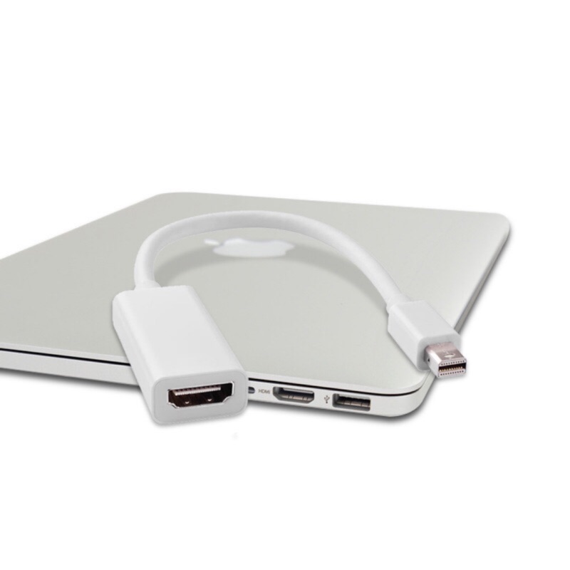 全館現折 Mini displayport to HDMI雷電mini dp轉hdmi轉接線Mac顯示器投影