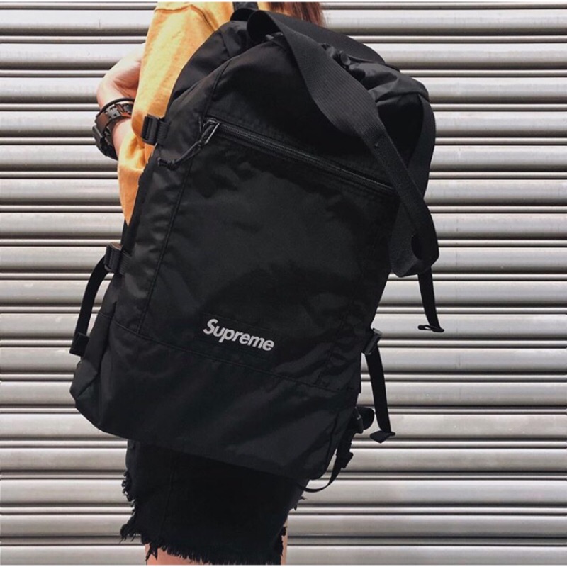 supreme 19ss tote backpack