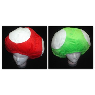 快樂商店-瑪莉兄弟帽子/配件/ 瑪莉歐帽子 香菇帽/蘑菇帽