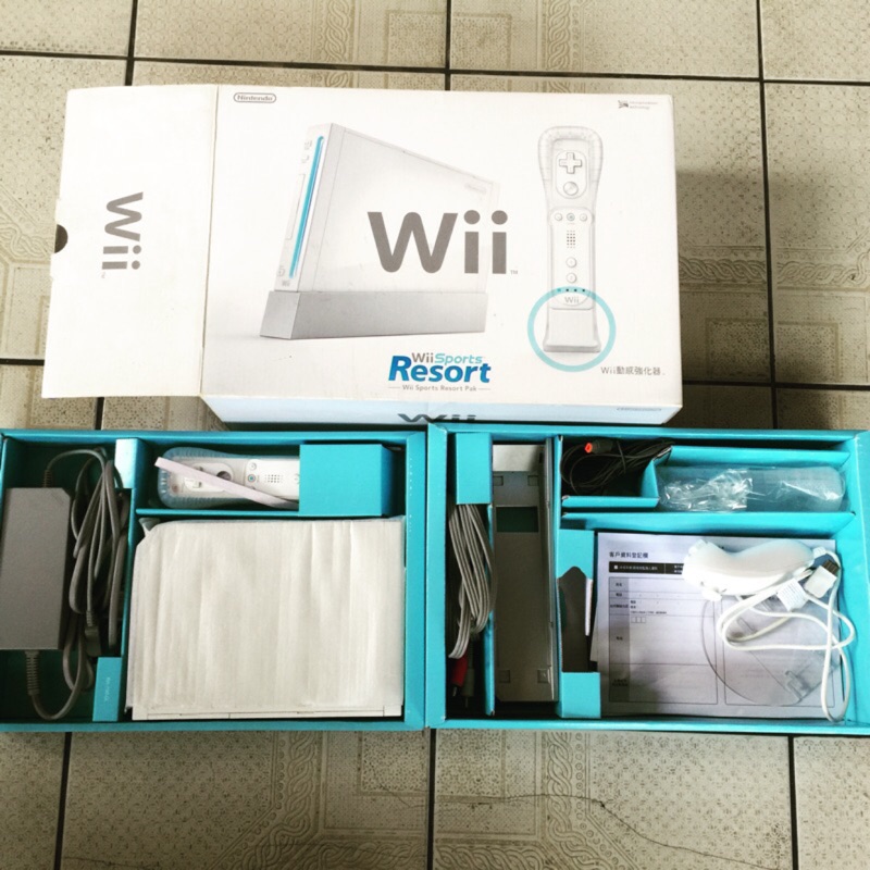 Wii  已改機  可讀硬碟 動感加強手把 Wiiu可用