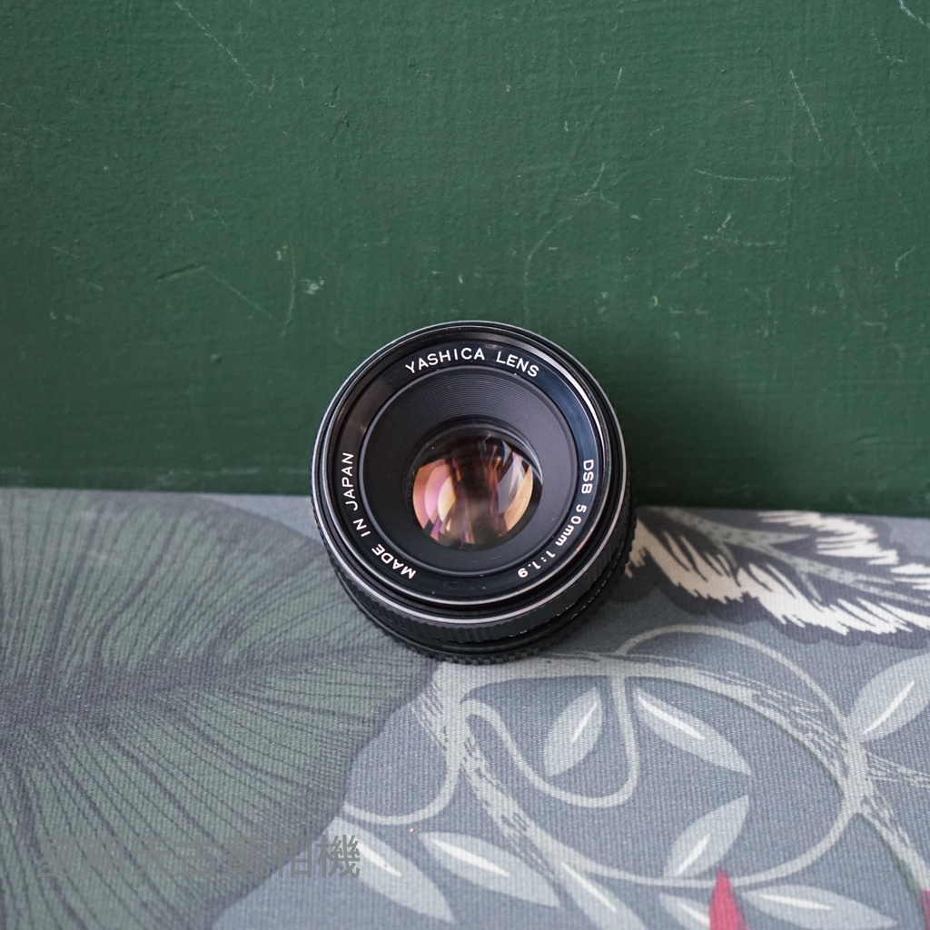 【星期天古董相機】Yashica DSB 50mm F1.9 單眼相機鏡頭 CY接環