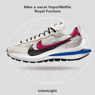 ☆LimeLight☆ Nike x sacai VaporWaffle Royal Fuchsia 白紅 一代